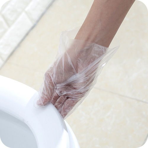 一次性手套薄膜食品衛生加厚級吃龍蝦手套家務透明塑料防護手套